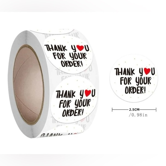 Thank you stickers - Picture 2 of 3